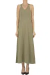 Nenette Jersey Knit Dress In Green
