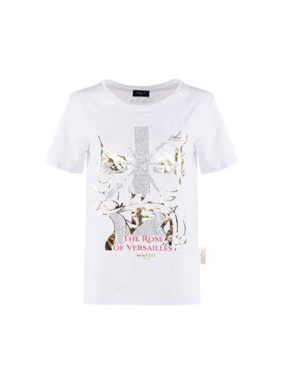 Nenette T-shirt Woman  Renne In White
