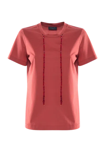 Nenette T-shirt Woman  Fe In Red