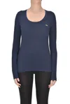 Nenette Viscose T-shirt In Navy Blue