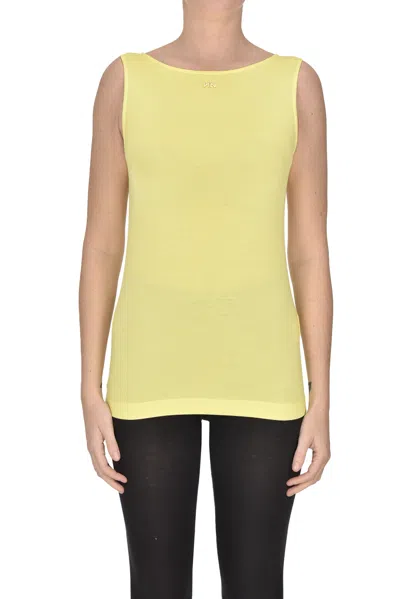 Nenette Viscose Top In Yellow