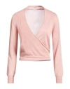 Nenette Woman Cardigan Blush Size S Viscose, Polyester In Pink