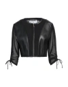 Nenette Woman Jacket Black Size 12 Polyester, Elastane