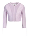 Nenette Woman Jacket Lilac Size 10 Polyester, Elastane In Purple
