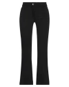 Nenette Woman Jeans Black Size 26 Cotton, Elastomultiester, Elastane