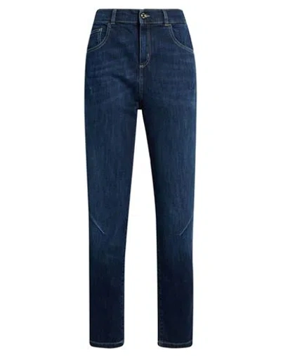 Nenette Woman Jeans Blue Size 25 Cotton, Elastane