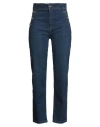 Nenette Woman Jeans Blue Size 26 Cotton, Organic Cotton, Elastomultiester, Elastane In Blue