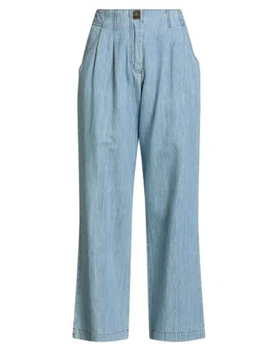 Nenette Woman Jeans Blue Size 31 Organic Cotton, Cotton, Linen