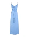 Nenette Woman Maxi Dress Light Blue Size 10 Viscose In Blue