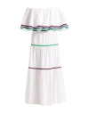 Nenette Woman Maxi Dress White Size 4 Cotton