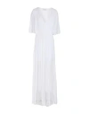 Nenette Woman Maxi Dress White Size S Viscose, Polyester