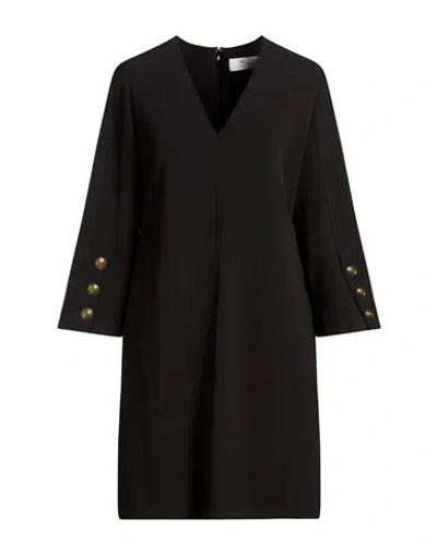 Nenette Woman Mini Dress Black Size 8 Polyester, Elastane