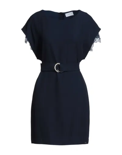 Nenette Short Dresses In Blue