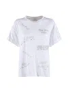 Nenette Embellished T-shirt In White