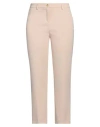 Nenette Woman Pants Beige Size 10 Polyester, Elastane