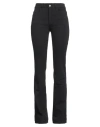 Nenette Woman Pants Black Size 34 Cotton, Elastane In Black