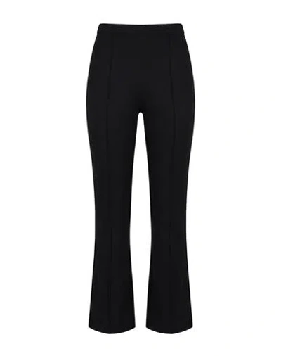 Nenette Woman Pants Black Size 4 Polyester, Viscose, Elastane