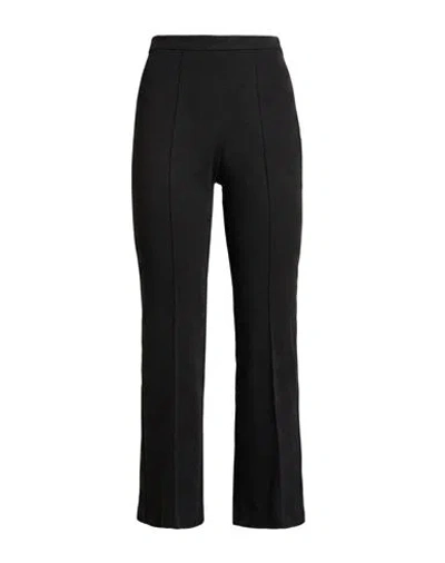 Nenette Woman Pants Charcoal Size 4 Polyester, Viscose, Elastane In Black