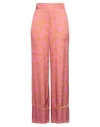 Nenette Woman Pants Fuchsia Size 14 Viscose In Pink