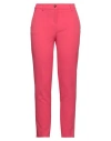 Nenette Woman Pants Fuchsia Size 8 Polyester, Elastane In Pink