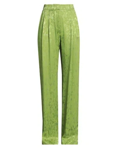 Nenette Woman Pants Green Size 4 Viscose