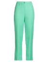 Nenette Woman Pants Light Green Size 10 Polyester In Green