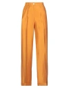 Nenette Woman Pants Marigold Size 10 Viscose, Polyamide In Yellow