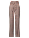 Nenette Woman Pants Orange Size 4 Polyester, Viscose, Elastane, Polyurethane, Polyamide In Orange