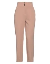 Nenette Woman Pants Sand Size 4 Polyester, Elastane In Beige