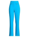 Nenette Woman Pants Turquoise Size 8 Polyester, Elastane In Blue