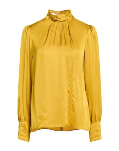 Nenette Woman Top Mustard Size 2 Viscose In Yellow