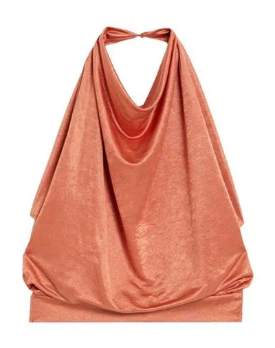 Nenette Woman Top Rust Size 6 Polyester In Brown