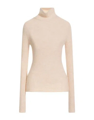 Nenette Woman Turtleneck Ivory Size Xl Wool, Acrylic, Nylon, Elastane In White