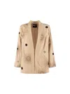 Nenette Women's Jacket  Bix In Neutral