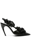 Nensi Dojaka Woman Pumps Black Size 8 Textile Fibers In Black