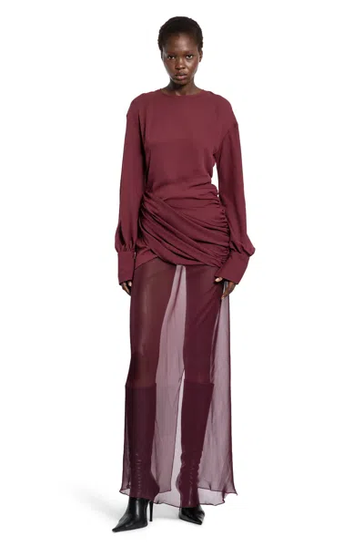 NENSI DOJAKA DAVINA DRAPED DRESS