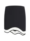Nensi Dojaka Asymmetrical Skirt - Black