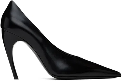 Nensi Dojaka 110mm Pointed-toe Leather Pumps In Black