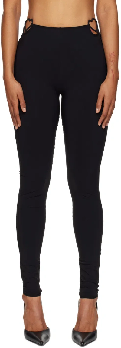 Nensi Dojaka Black Hardware Leggings