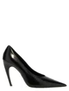 Nensi Dojaka 110mm Pointed-toe Leather Pumps In Black