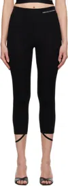 Nensi Dojaka Blackwhite Sadie Leggings In Black
