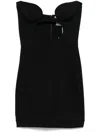 Nensi Dojaka Cut Out-detail Mini Dress In Schwarz