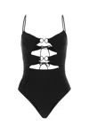Nensi Dojaka One-piece Draped Swimsuit