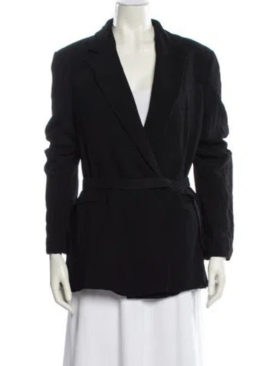 Pre-owned Nensi Dojaka Blazer In Black