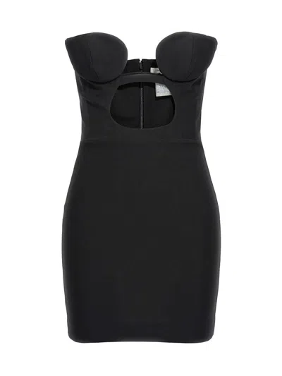 Nensi Dojaka Bodice Minidress In Black