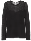 Nensi Dojaka Brushed-finish Sweater In Grey