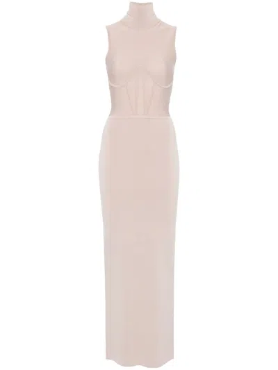 NENSI DOJAKA CORSET MAXIDRESS