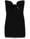Nensi Dojaka Cut Out-detail Mini Dress In Black