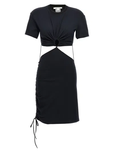 Nensi Dojaka Cut-out T-shirt Dress In Black
