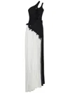 Nensi Dojaka Asymmetric Maxi Dress - Women's - Polyamide/viscose/elastane/silk